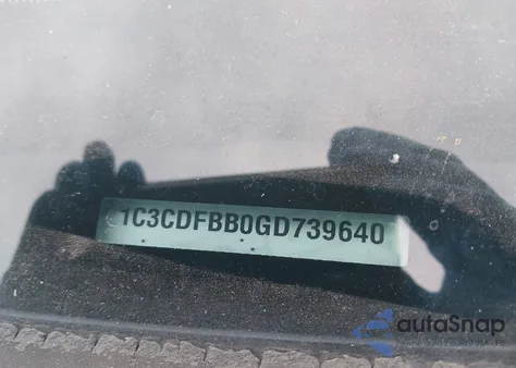 2016 Dodge Dart Sxt z USA, uszkodzony, nr VIN 1C3CDFBB0GD739640